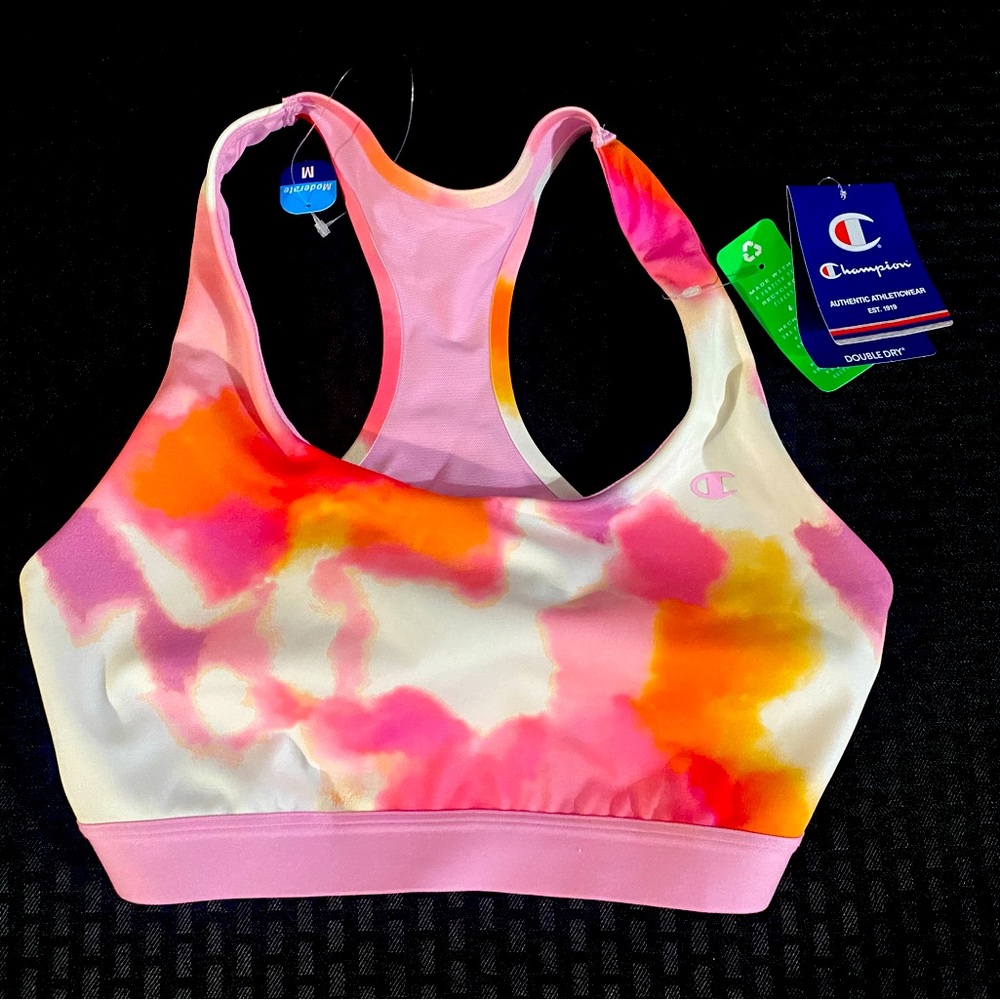 Champion Watercolor Sports Bra NWT